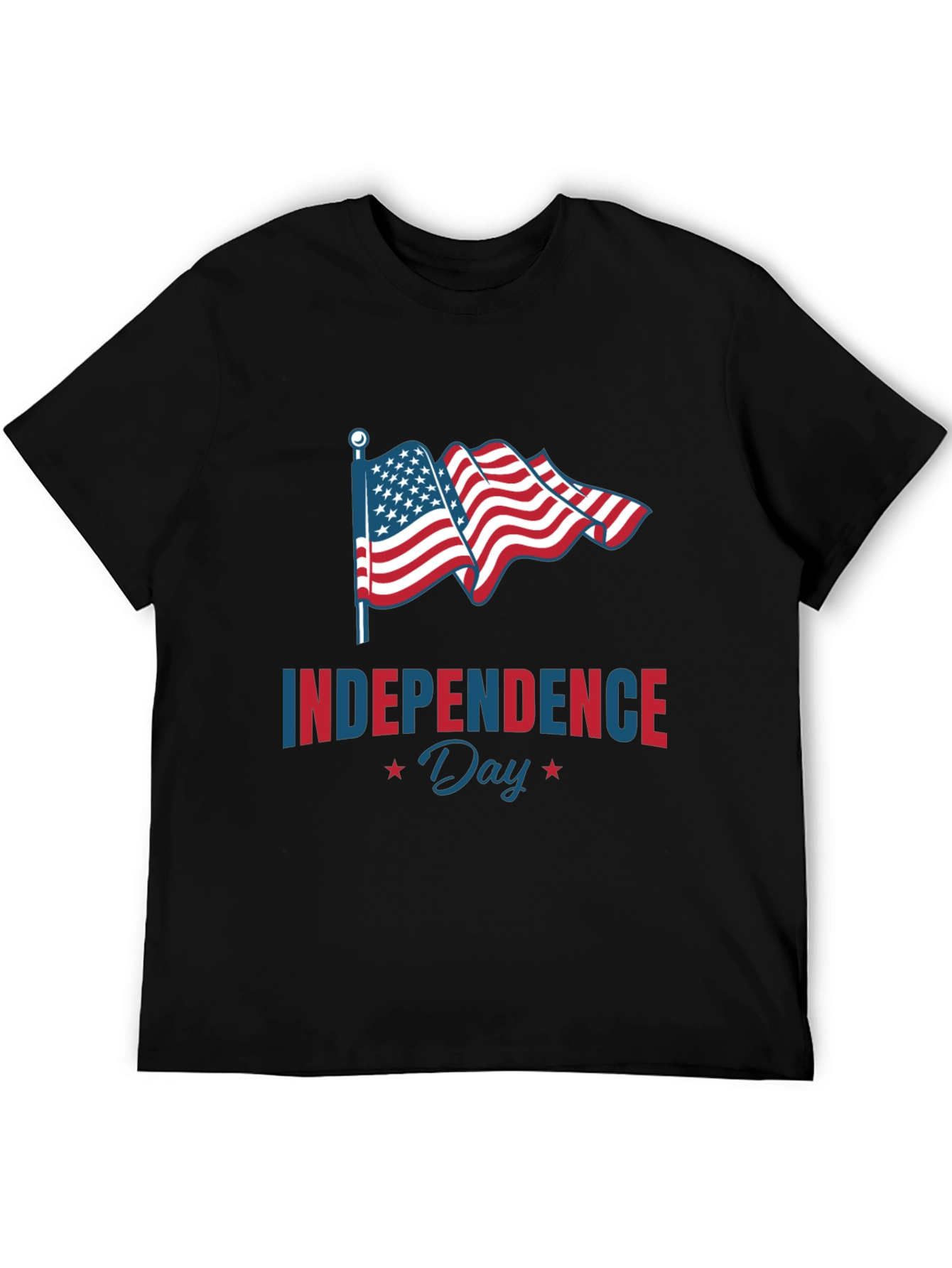 Independence Day Graphic Tee | Patriotic USA Flag T-Shirt