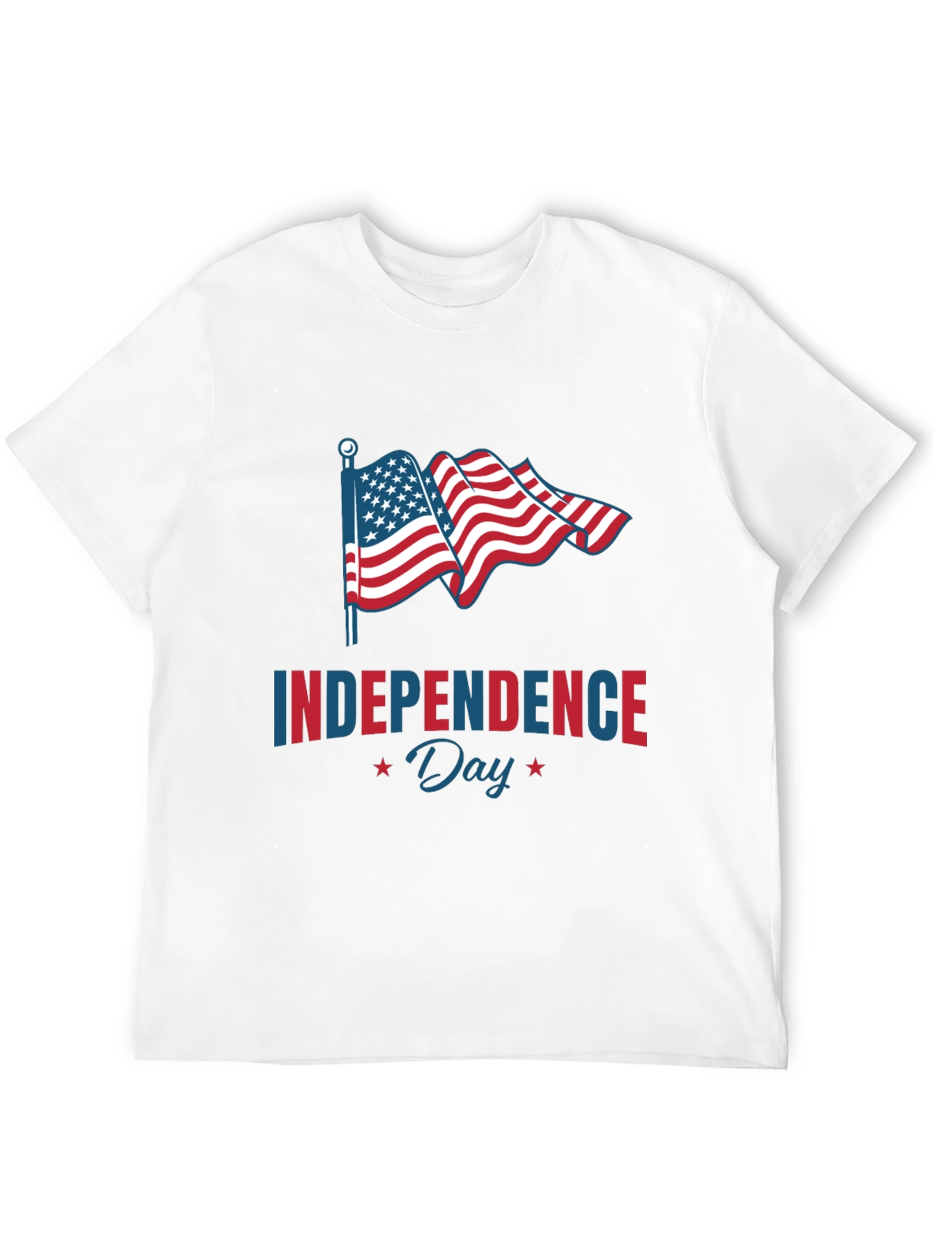 Independence Day Graphic Tee | Patriotic USA Flag T-Shirt
