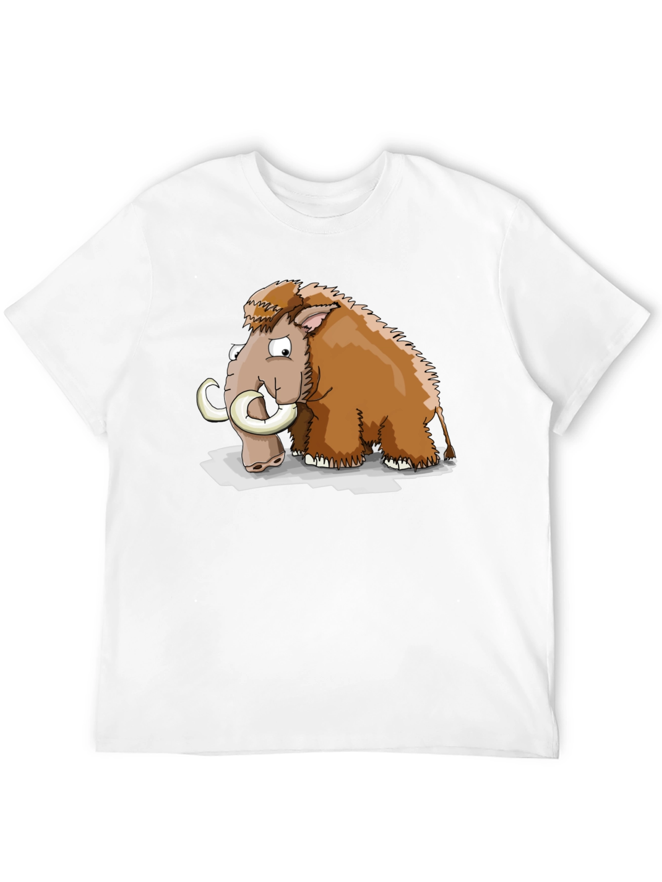 Mammoth Cartoon Graphic T-Shirt