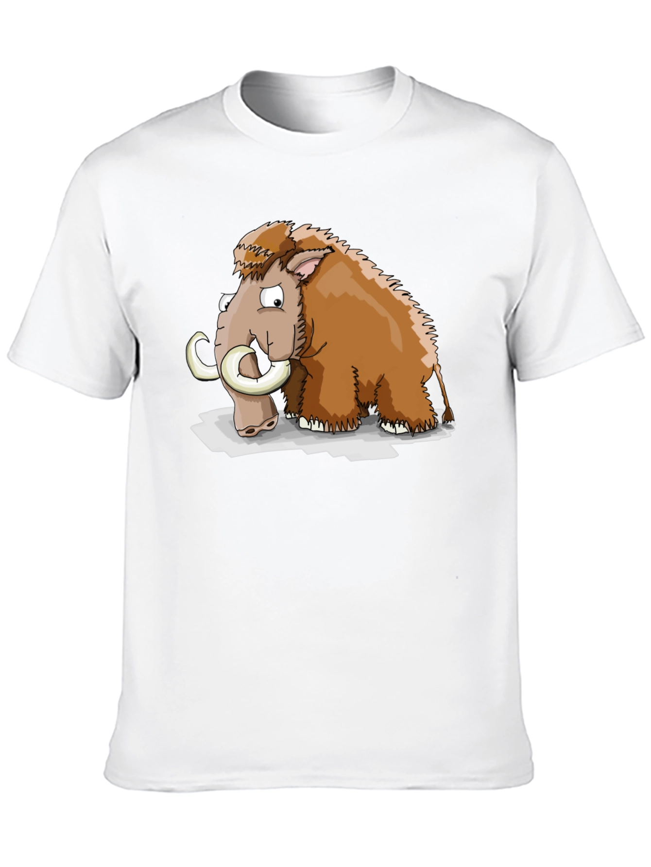 Mammoth Cartoon Graphic T-Shirt