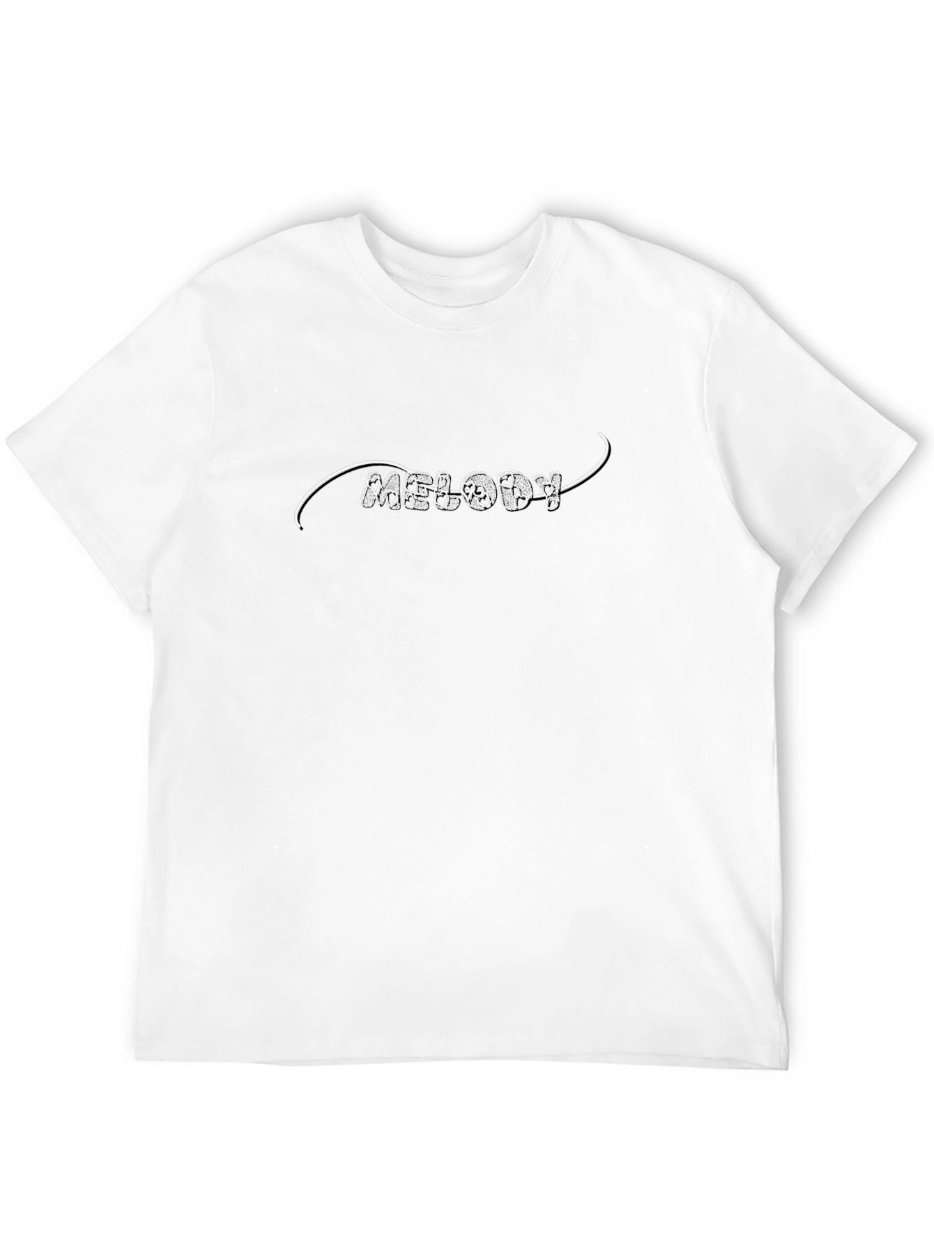 Melody Black T-Shirt for Men