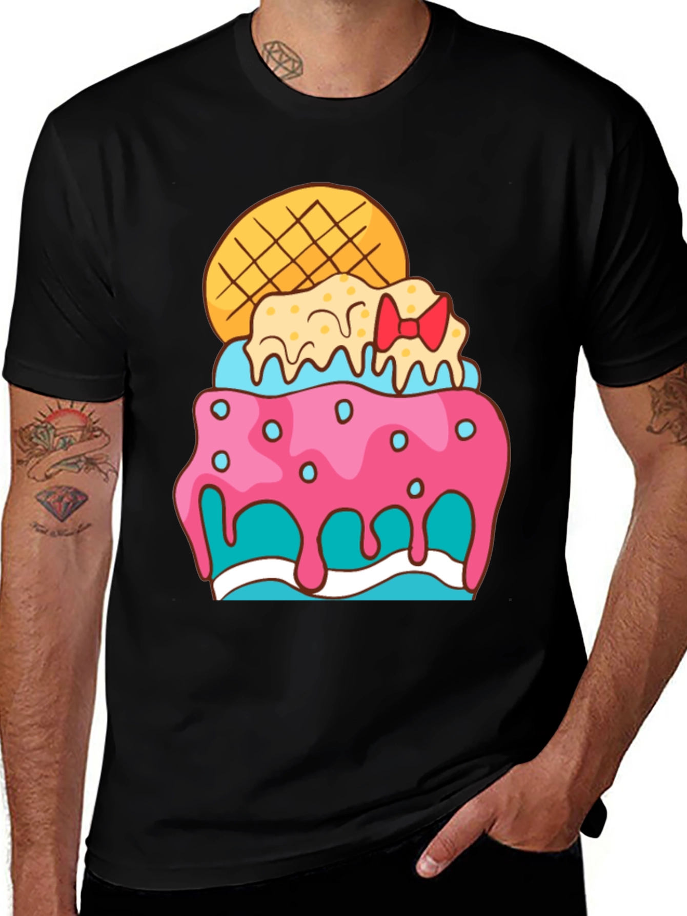Sweet Treat Graphic Tee - Novelty Dessert T-Shirt
