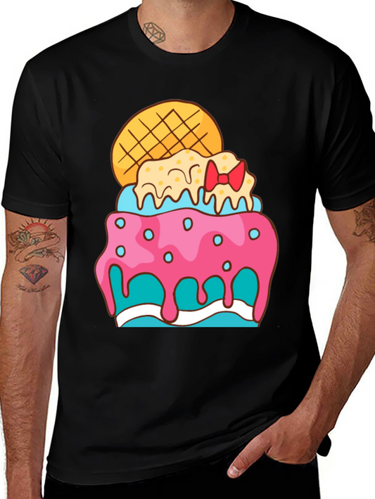 Sweet Treat Graphic Tee - Novelty Dessert T-Shirt