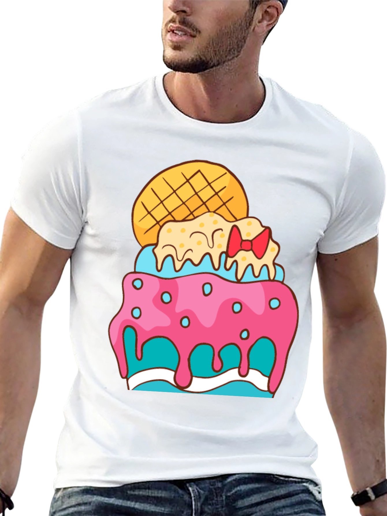 Sweet Treat Graphic Tee - Novelty Dessert T-Shirt