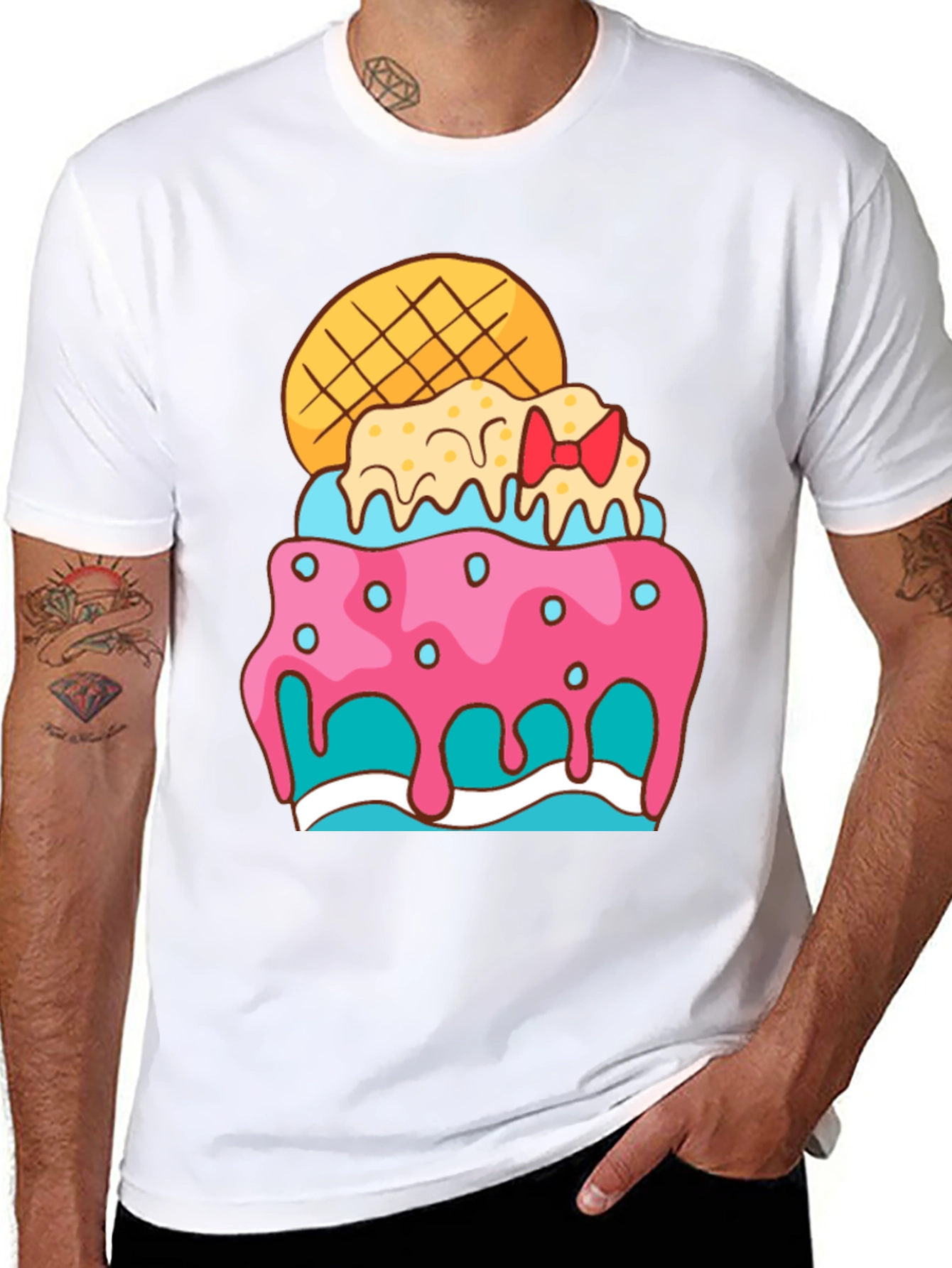 Sweet Treat Graphic Tee - Novelty Dessert T-Shirt