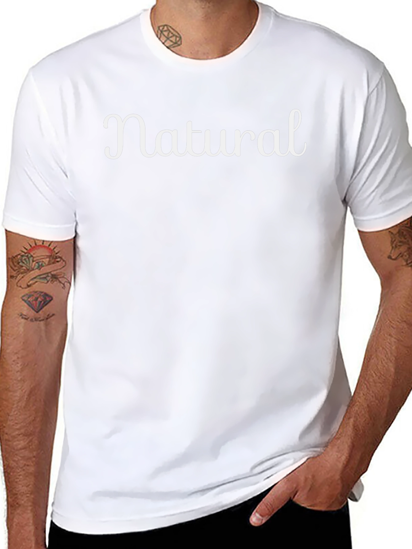 Natural Graphic Tee - Stylish & Comfortable