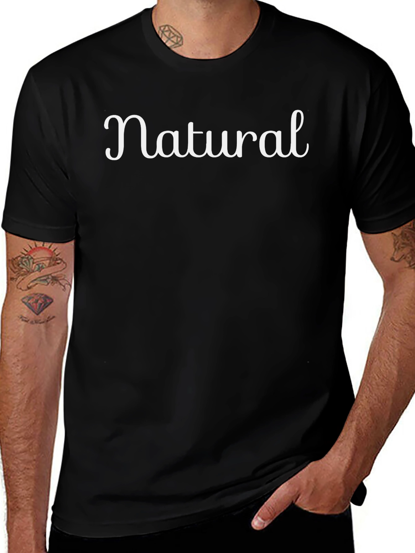 Natural Graphic Tee - Stylish & Comfortable