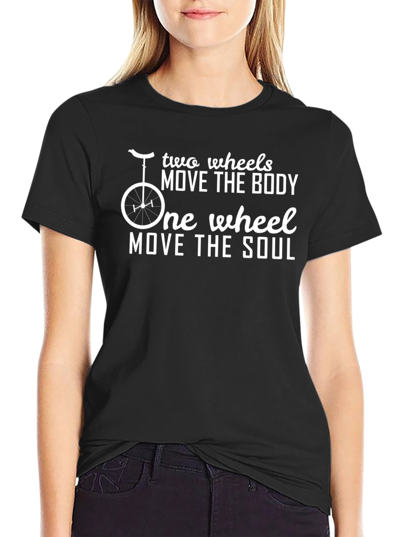One Wheel Moves the Soul Graphic Tee