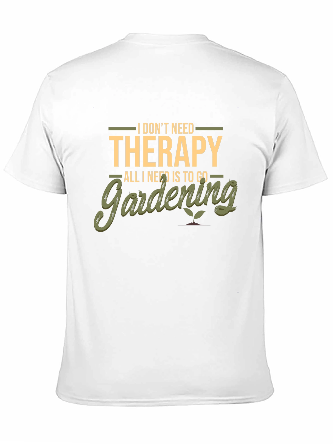 Gardening Therapy T-Shirt