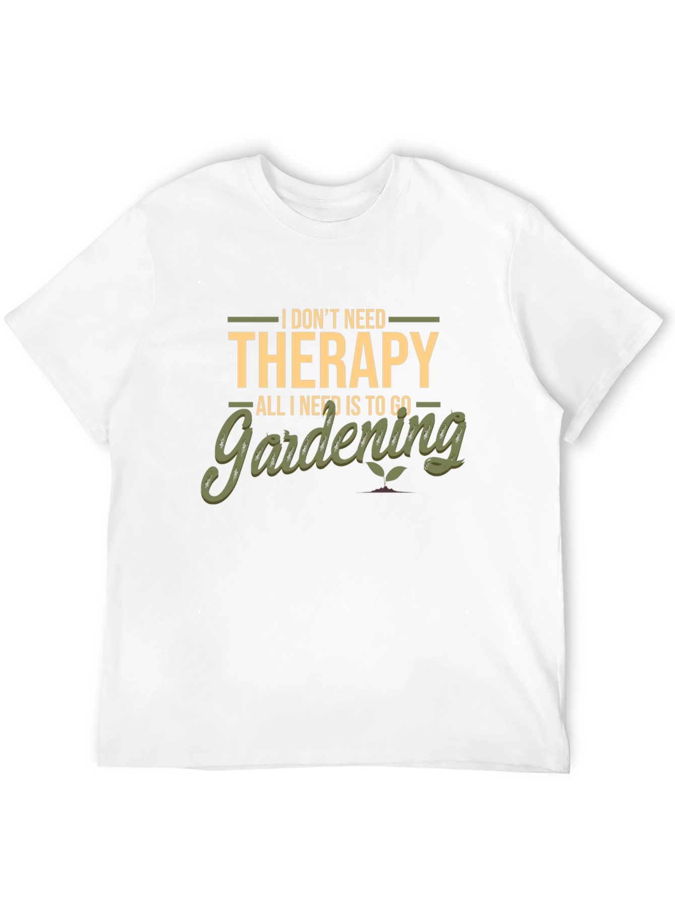 Gardening Therapy T-Shirt