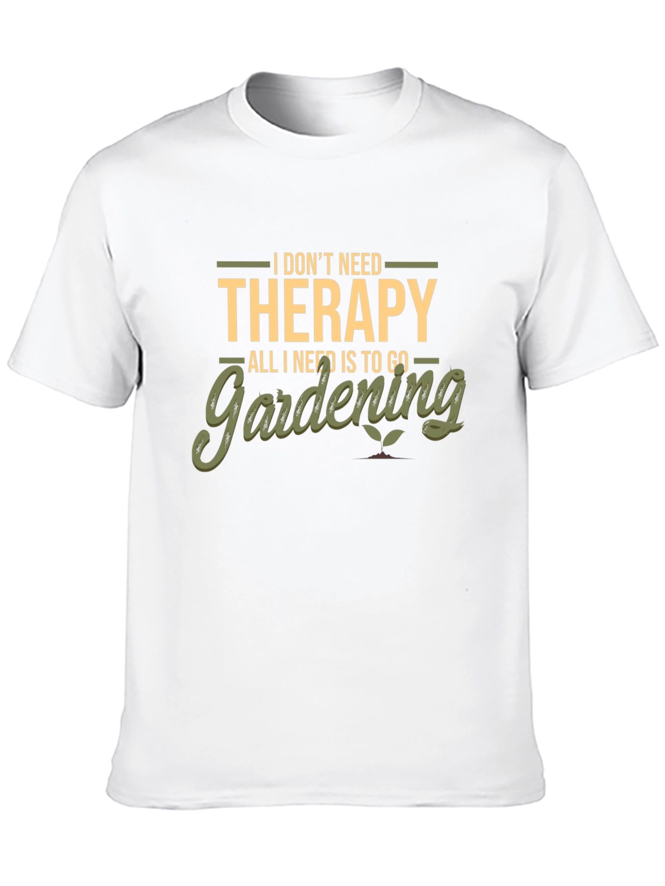 Gardening Therapy T-Shirt