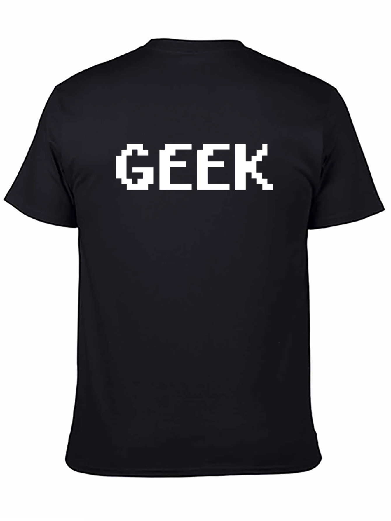 Pixelated Geek T-Shirt - Classic Gamer Style