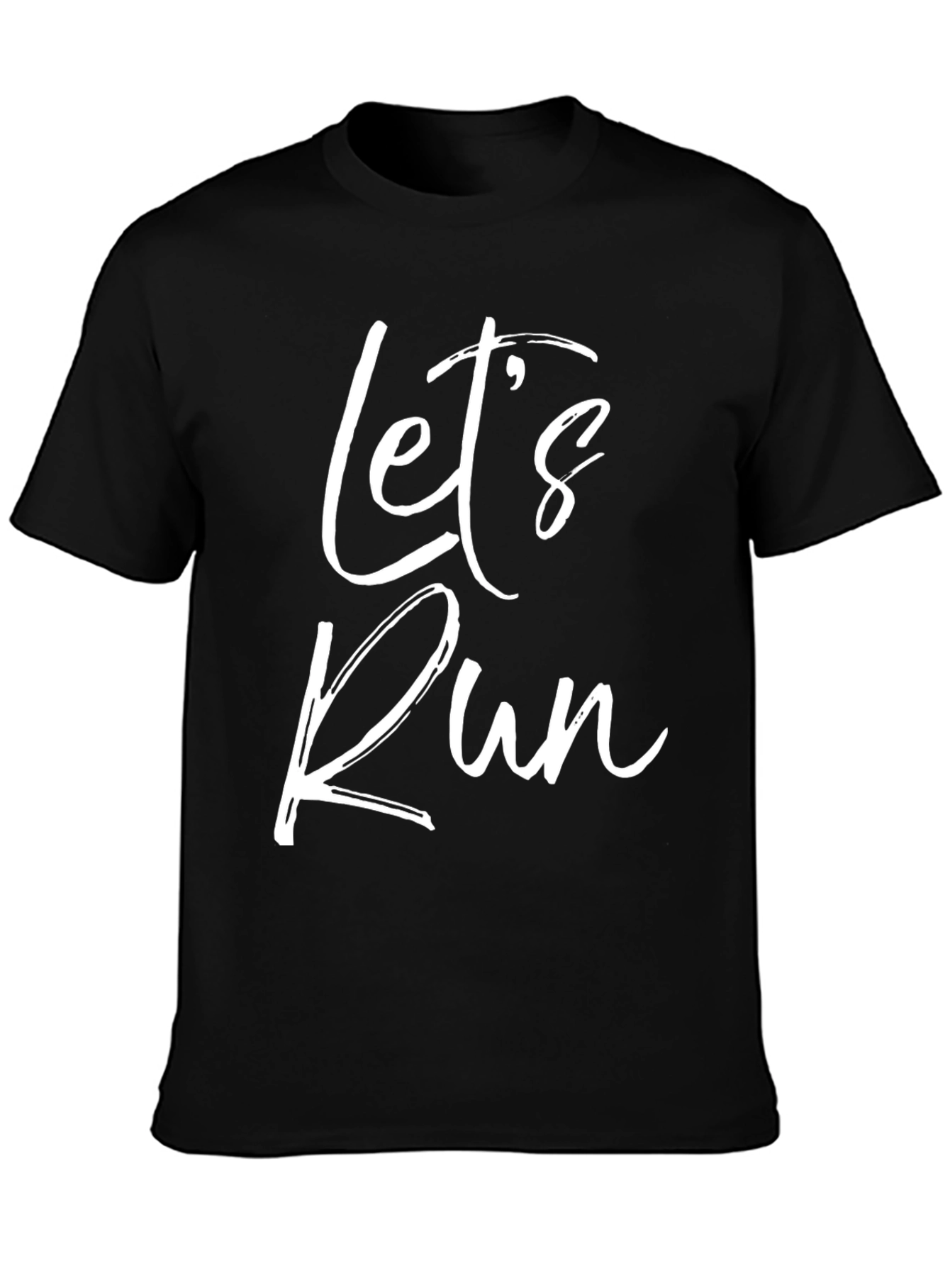 Lets Run Graphic T-Shirt - Stylish Fitness Apparel
