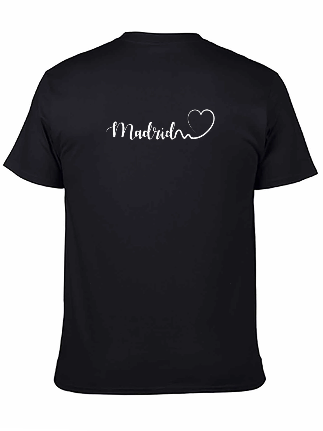 Madrid Heartbeat Graphic T-Shirt - Stylish Cotton Tee