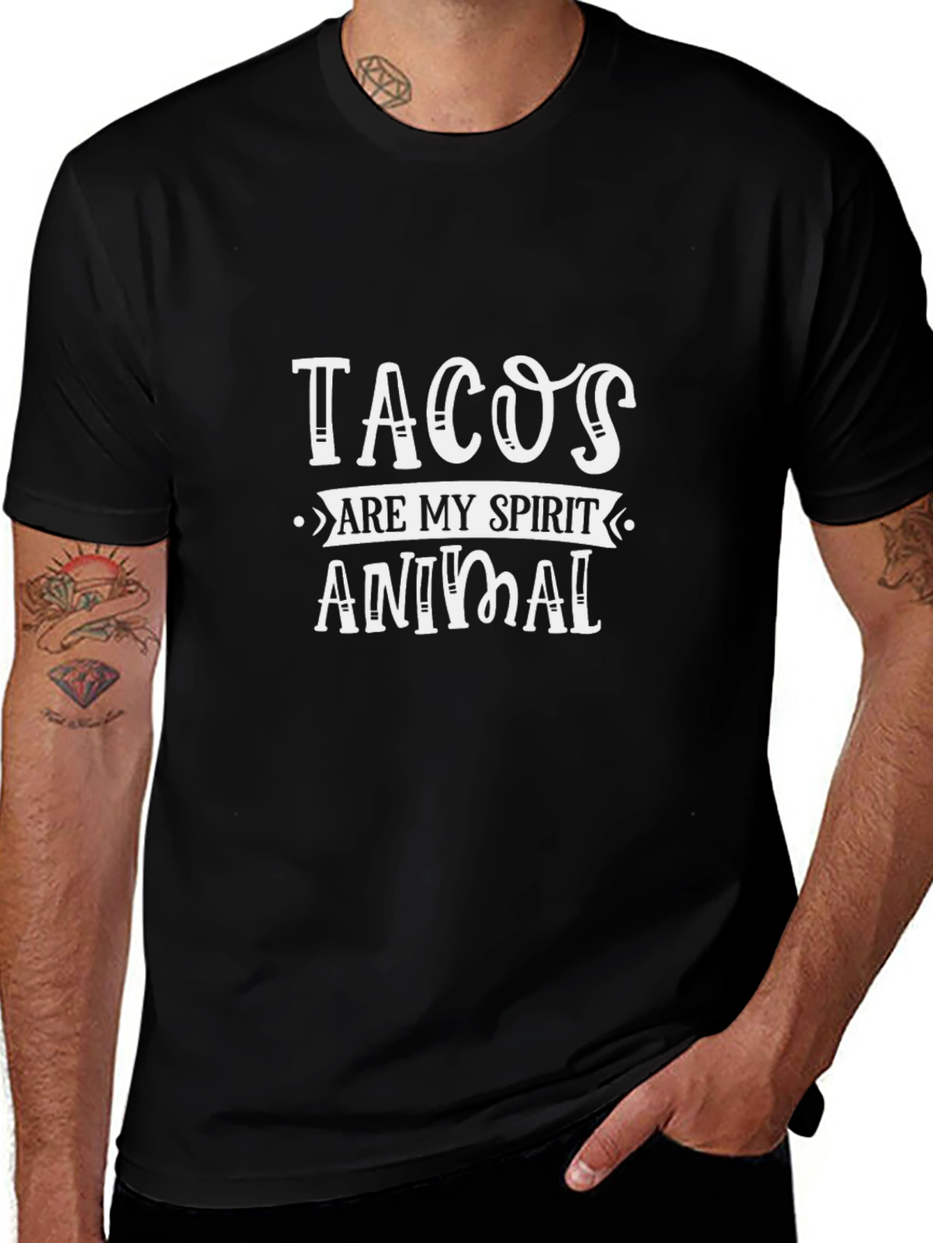 Tacos Are My Spirit Animal Graphic Tee