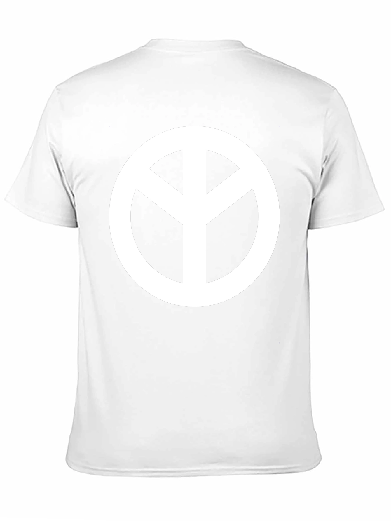 Peace Symbol Black T-Shirt