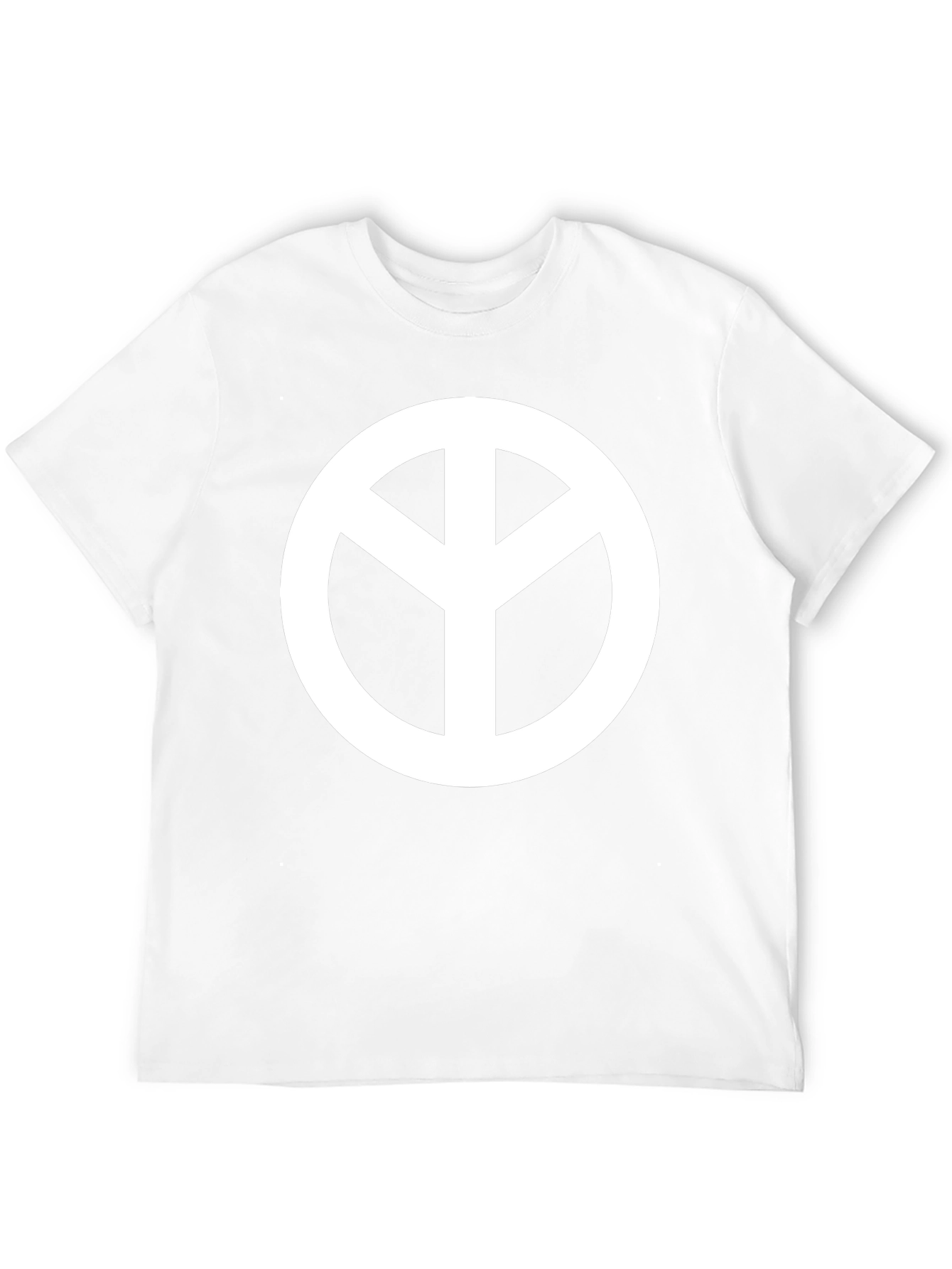 Peace Symbol Black T-Shirt