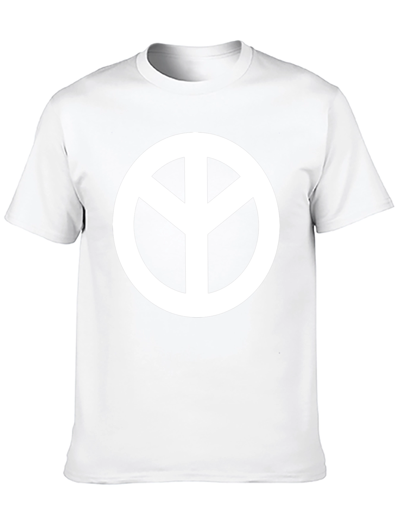 Peace Symbol Black T-Shirt