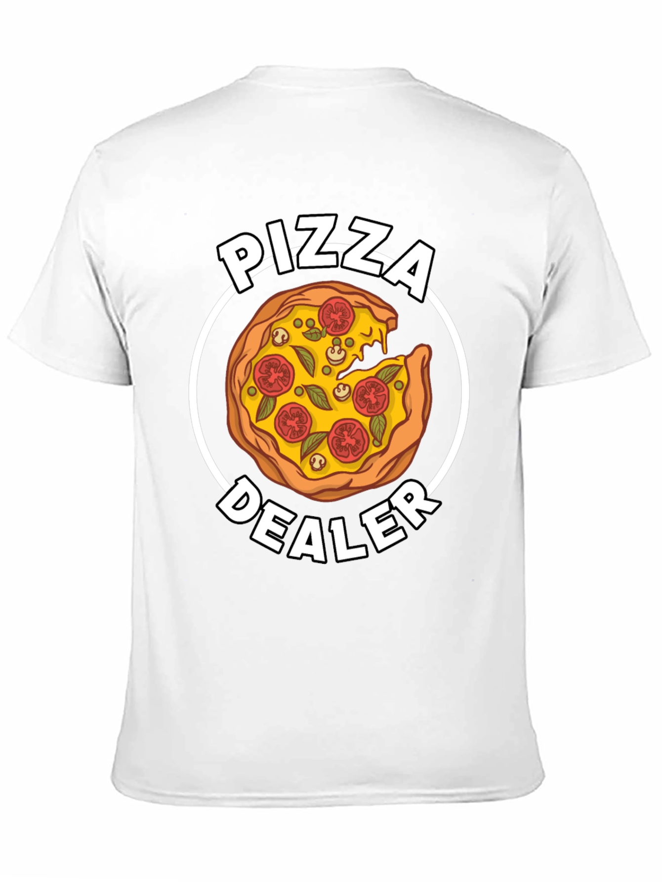 Pizza Dealer Graphic T-Shirt - Funny Foodie Tee