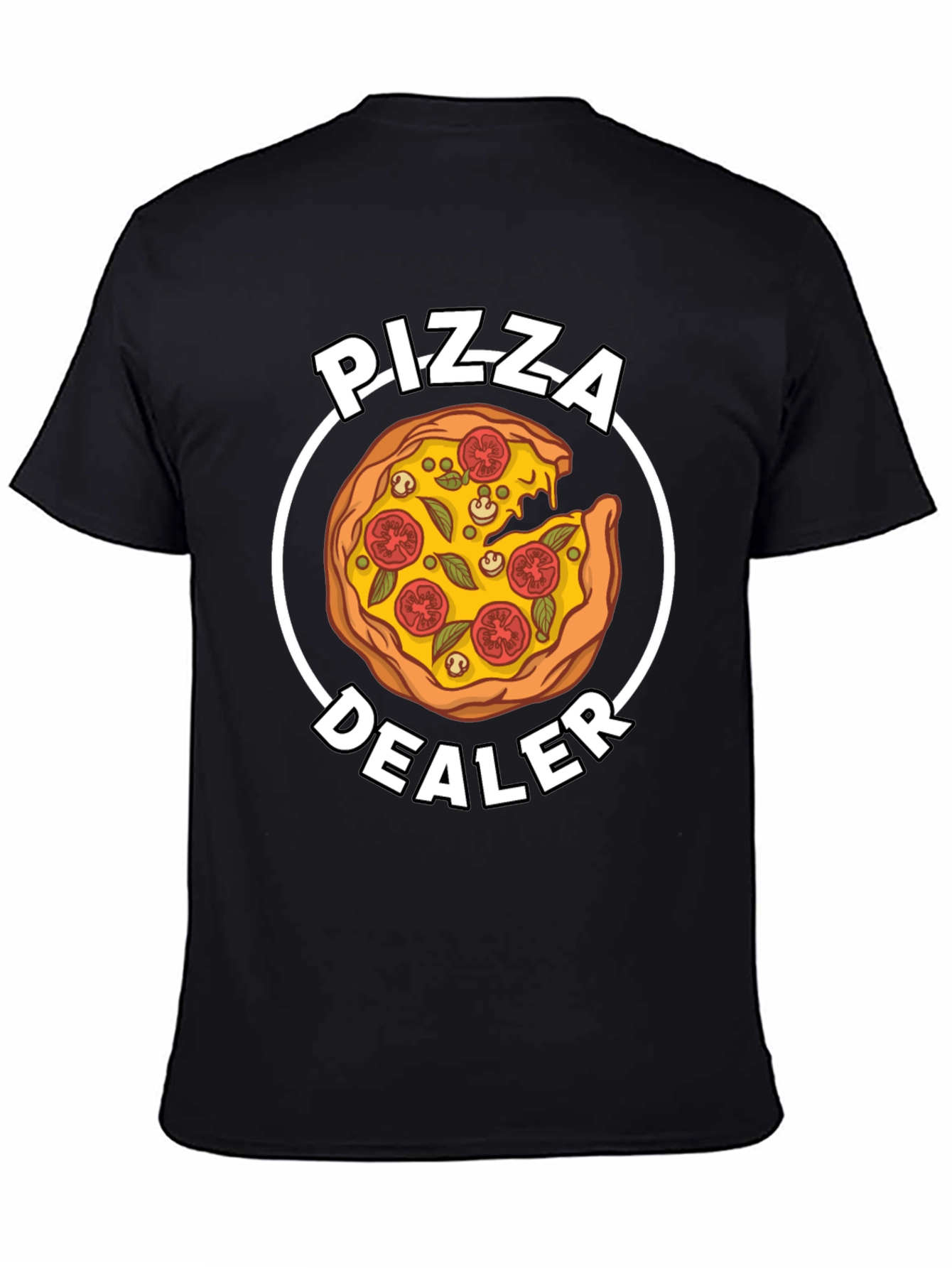 Pizza Dealer Graphic T-Shirt - Funny Foodie Tee
