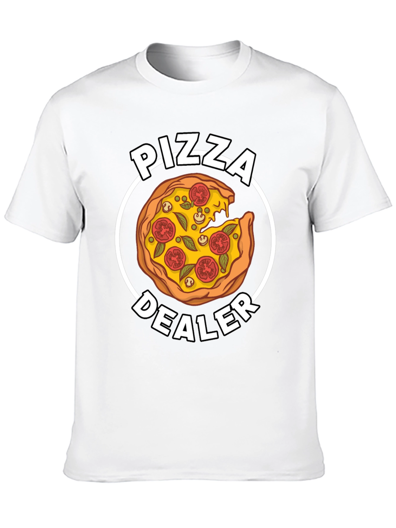 Pizza Dealer Graphic T-Shirt - Funny Foodie Tee