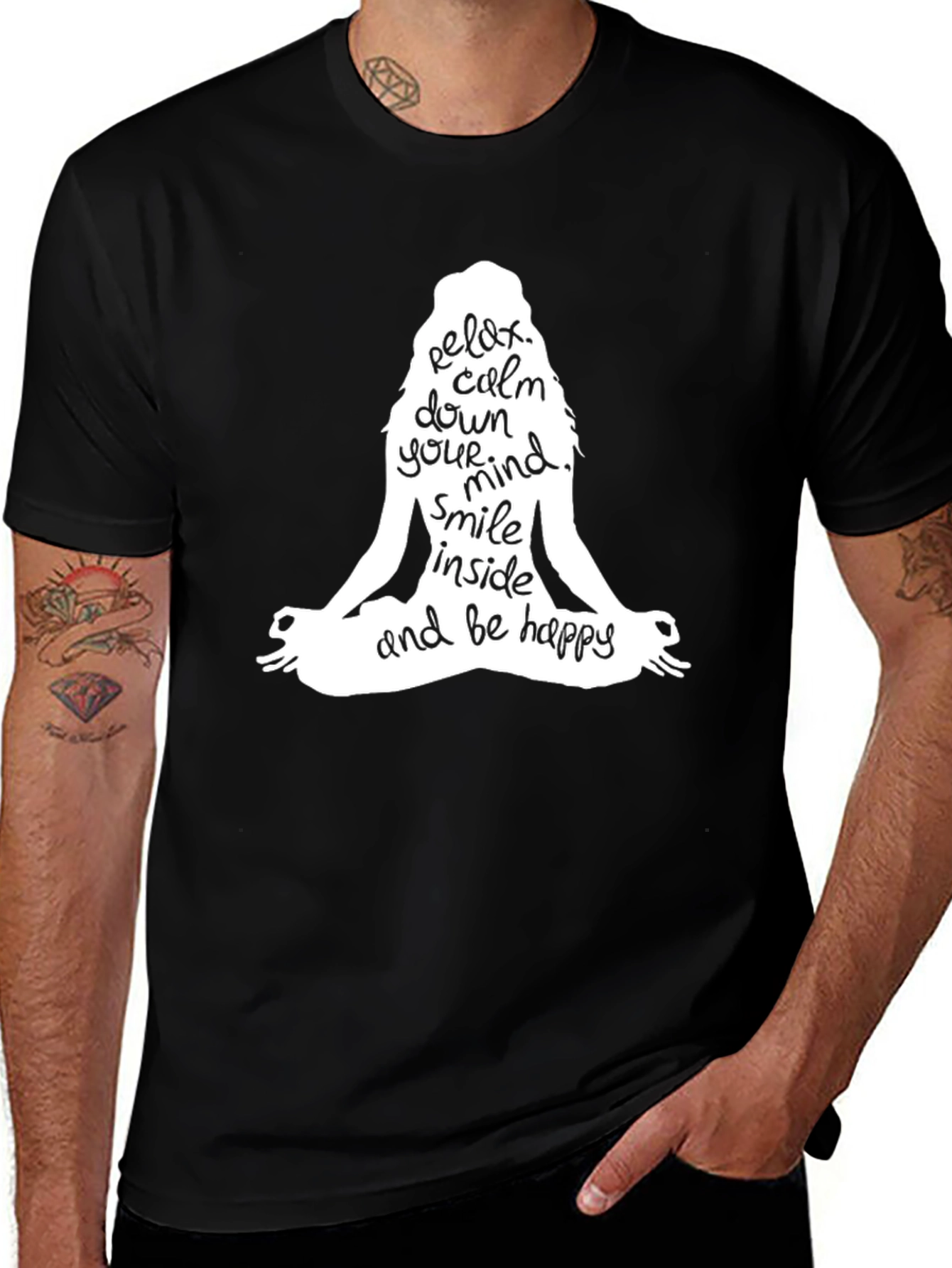 Relax Mindful Graphic T-Shirt