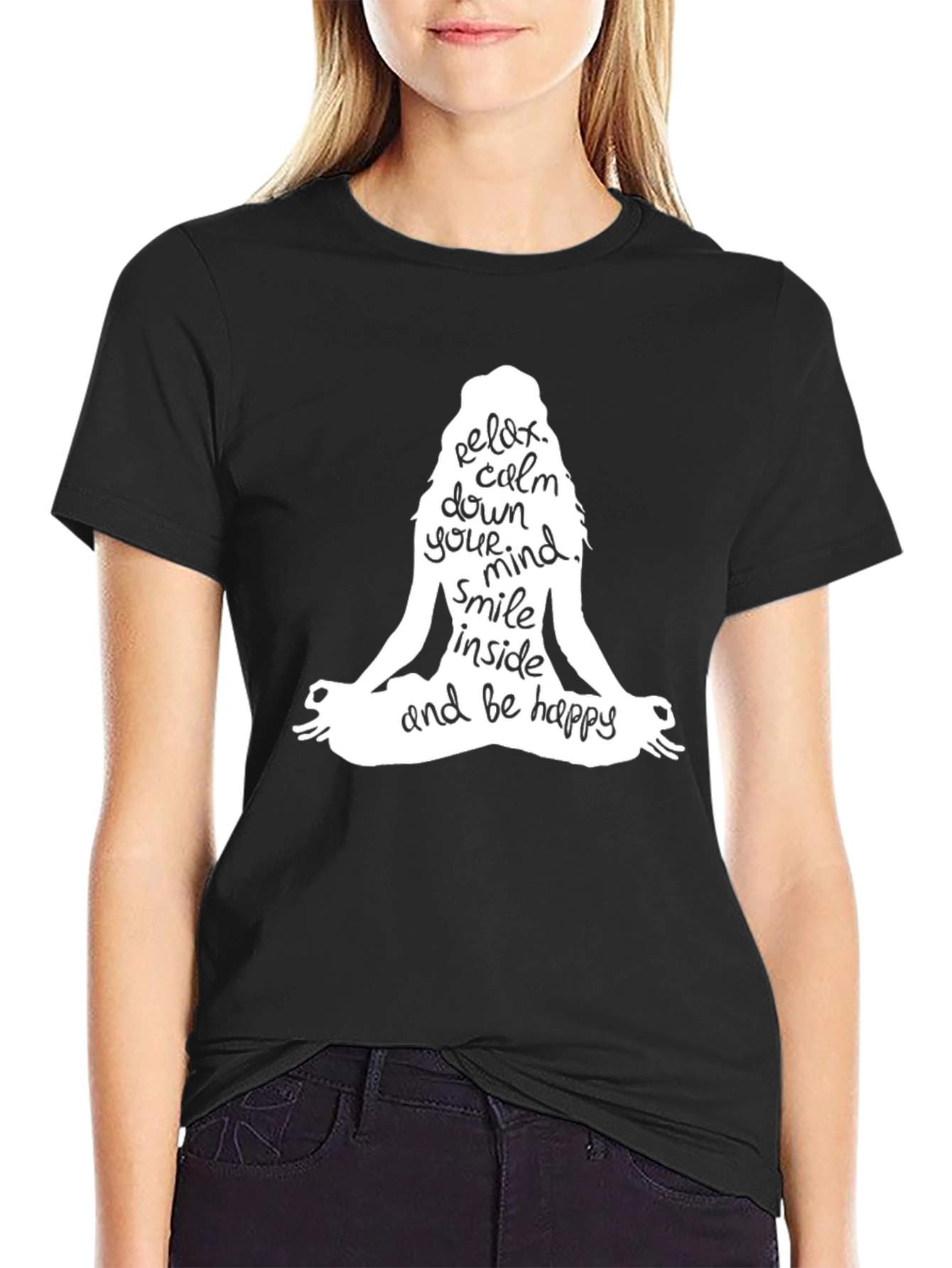 Relax Mindful Graphic T-Shirt