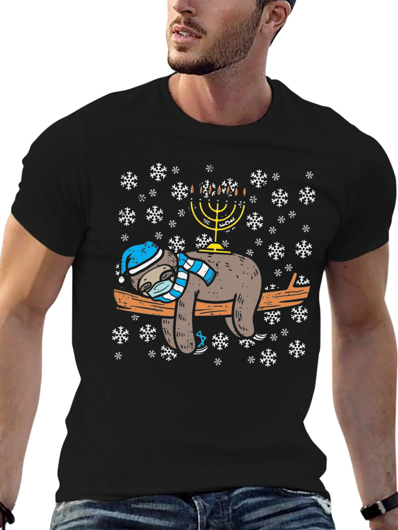 Hanukkah Sloth T-Shirt
