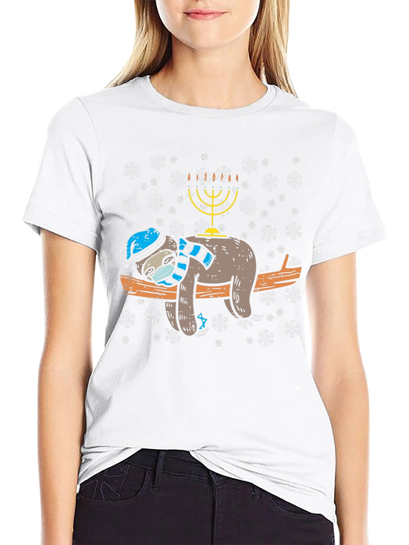 Hanukkah Sloth T-Shirt