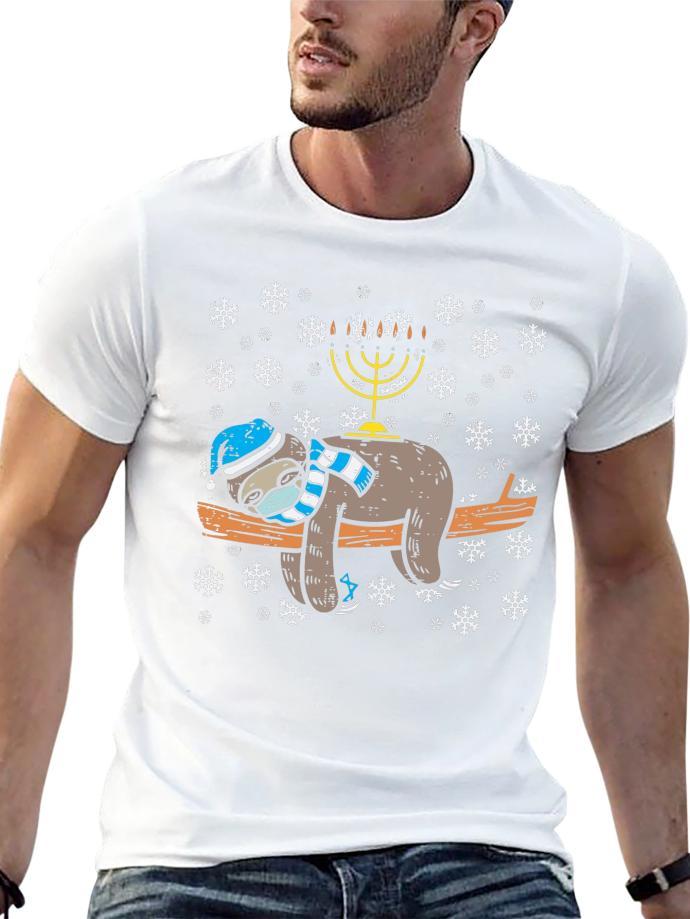 Hanukkah Sloth T-Shirt