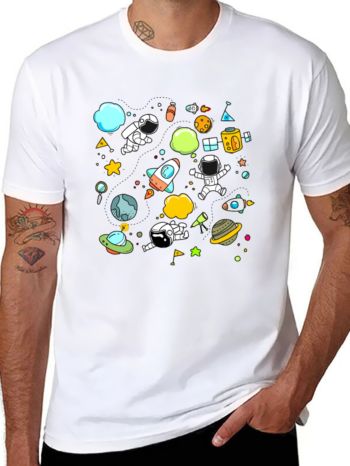 Space Exploration Graphic Tee