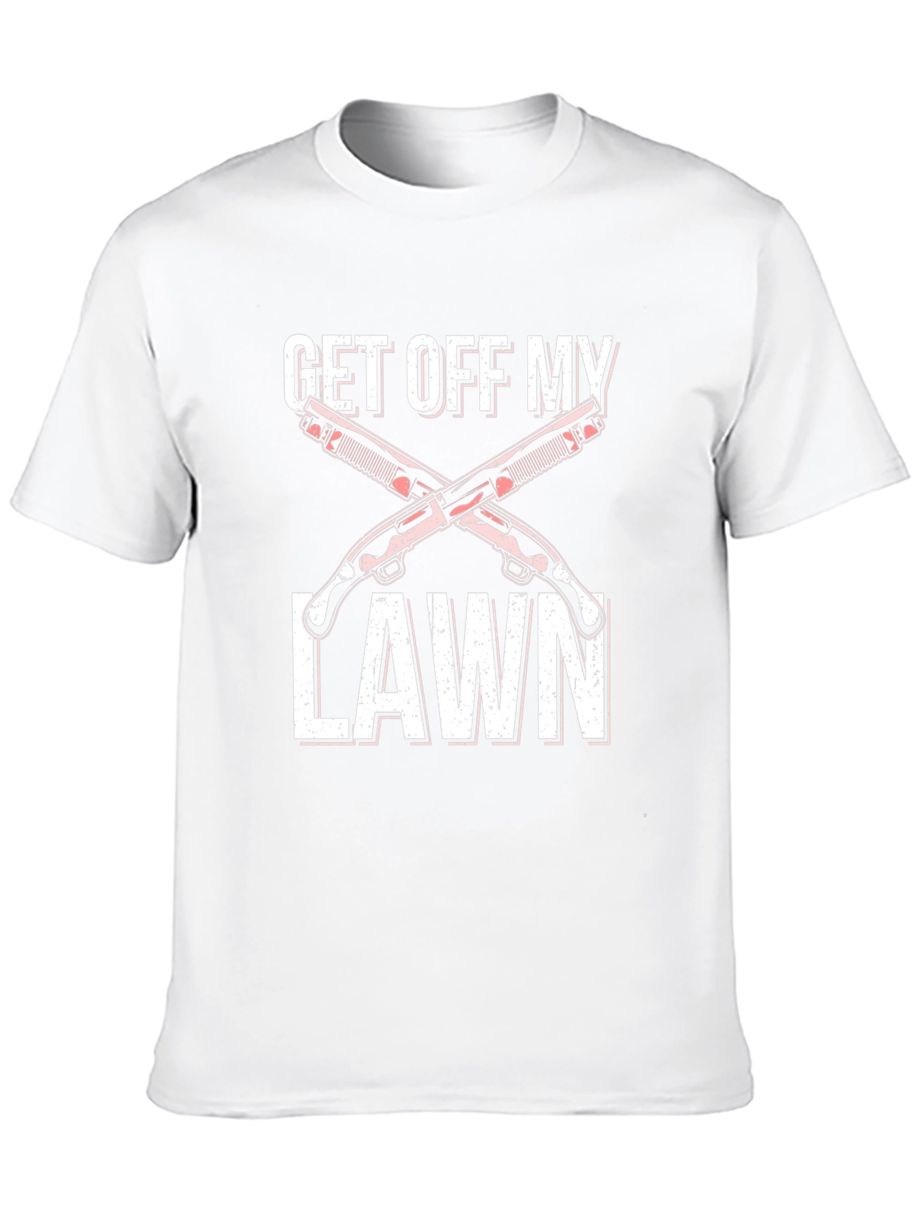 Get Off My Lawn Graphic Tee - Black