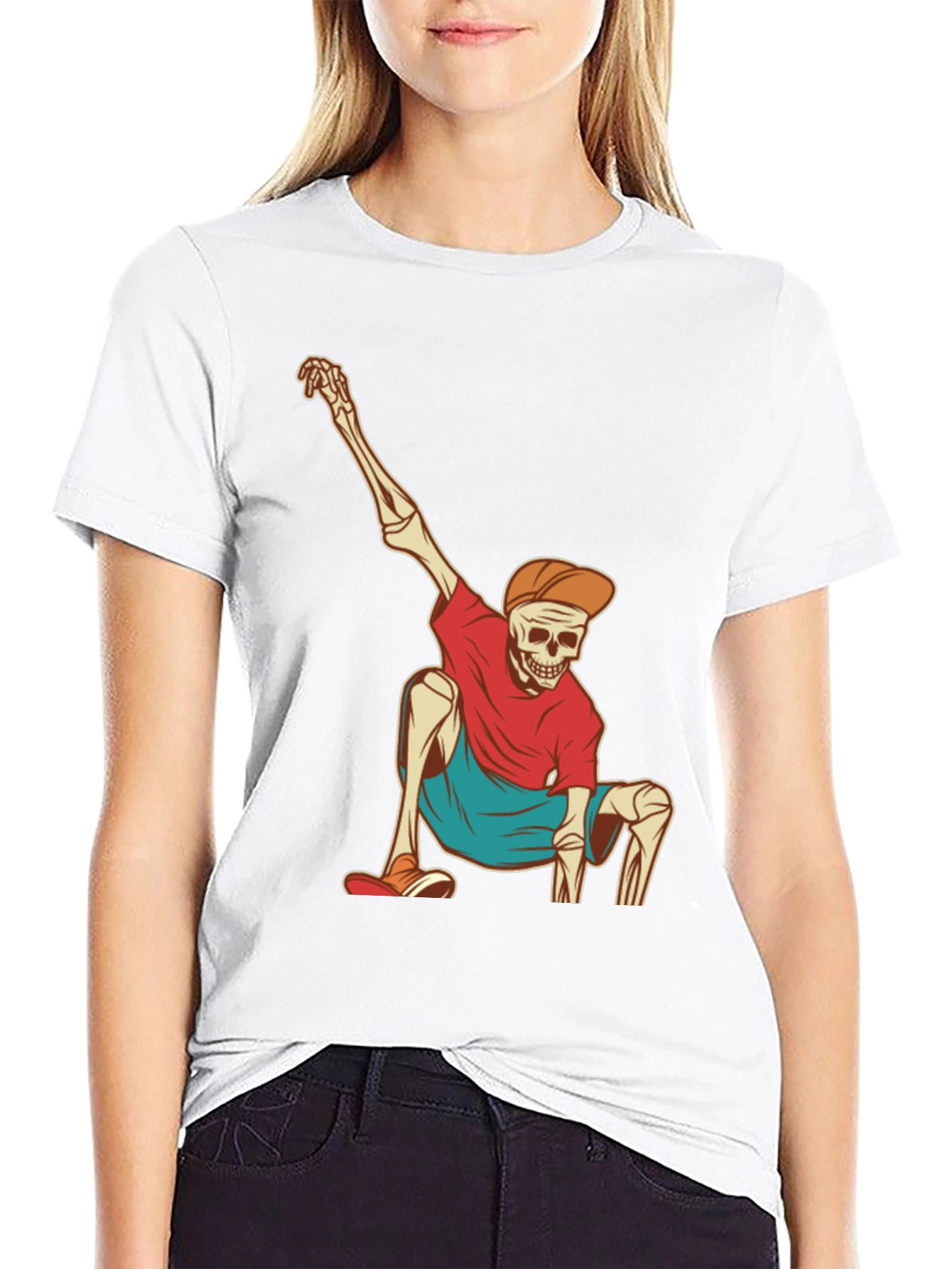 Skeleton Dab T-Shirt: Cool Graphic Tee