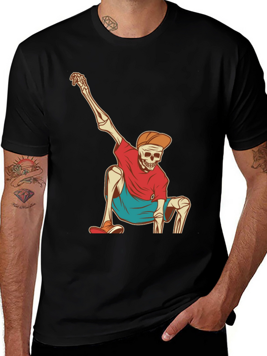 Skeleton Dab T-Shirt: Cool Graphic Tee
