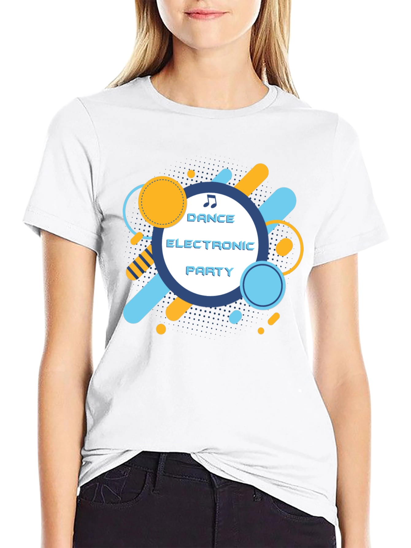 Dance Electronic Party Graphic T-Shirt