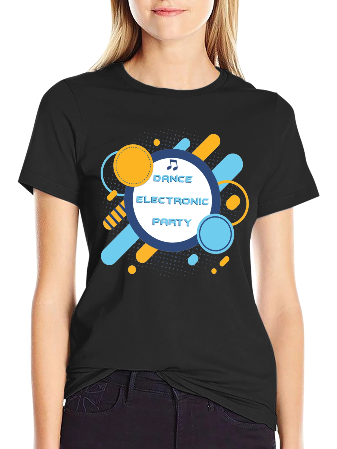 Dance Electronic Party Graphic T-Shirt