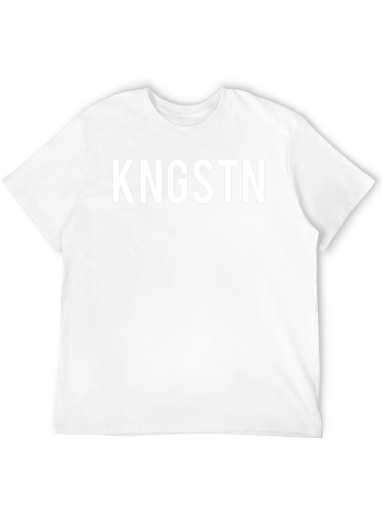 KNGSTN Graphic Tee - Black Cotton Casual Shirt