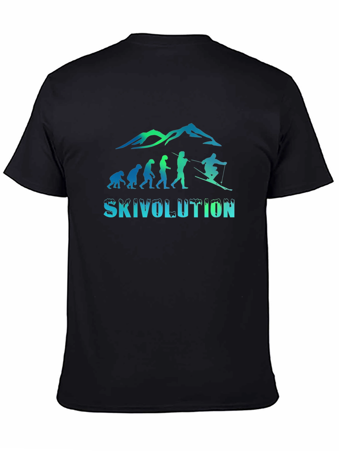 Skivolution Evolution Black T-Shirt