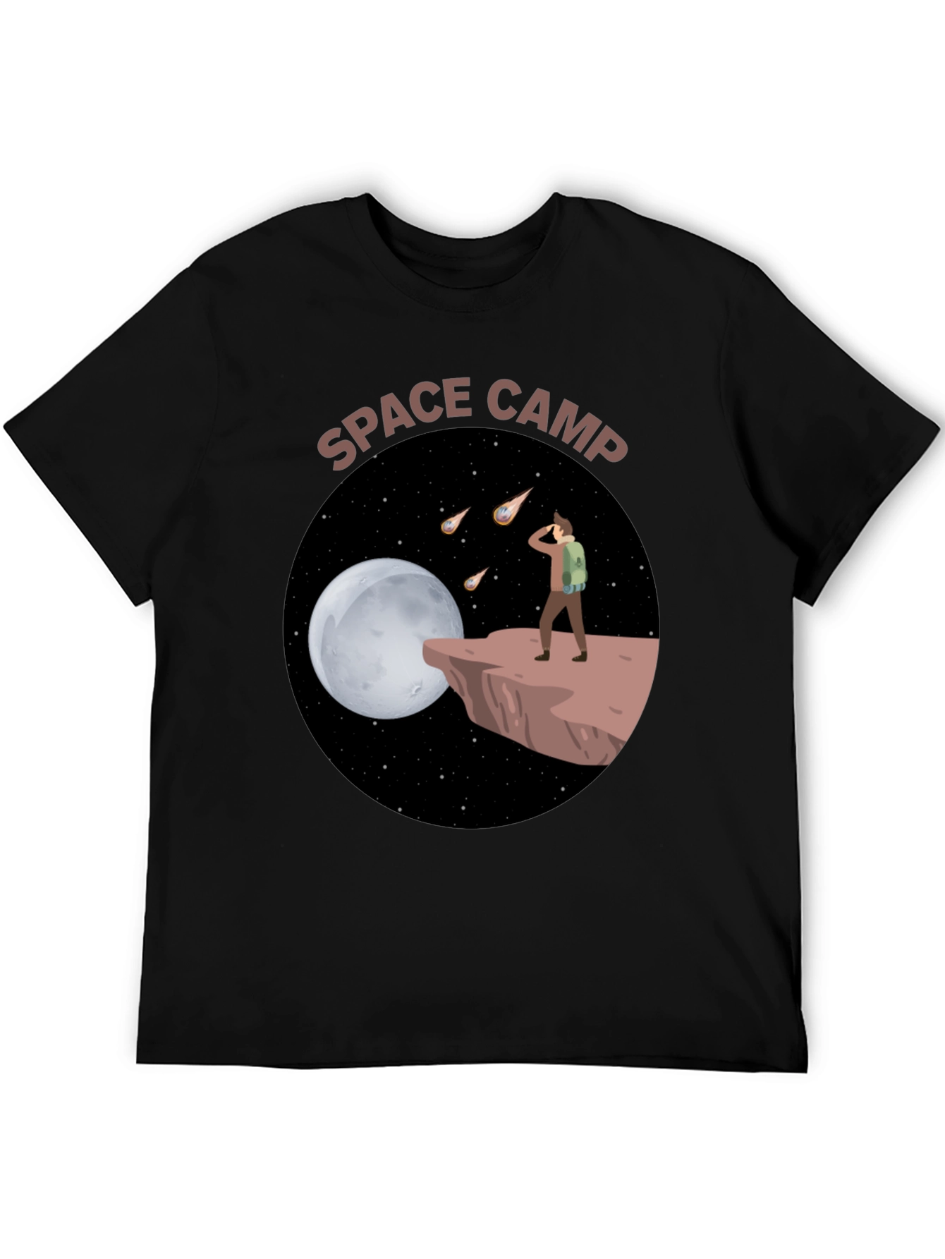 Space Camp Graphic Tee - Explore the Cosmos!