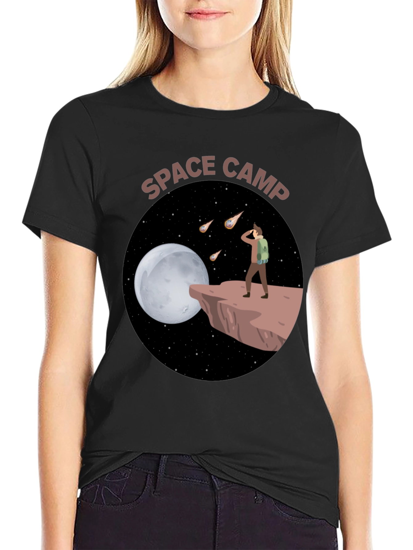 Space Camp Graphic Tee - Explore the Cosmos!