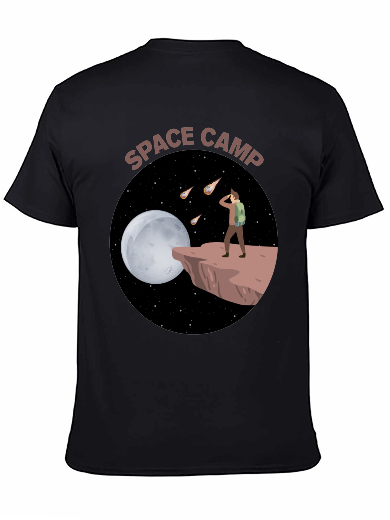 Space Camp Graphic Tee - Explore the Cosmos!