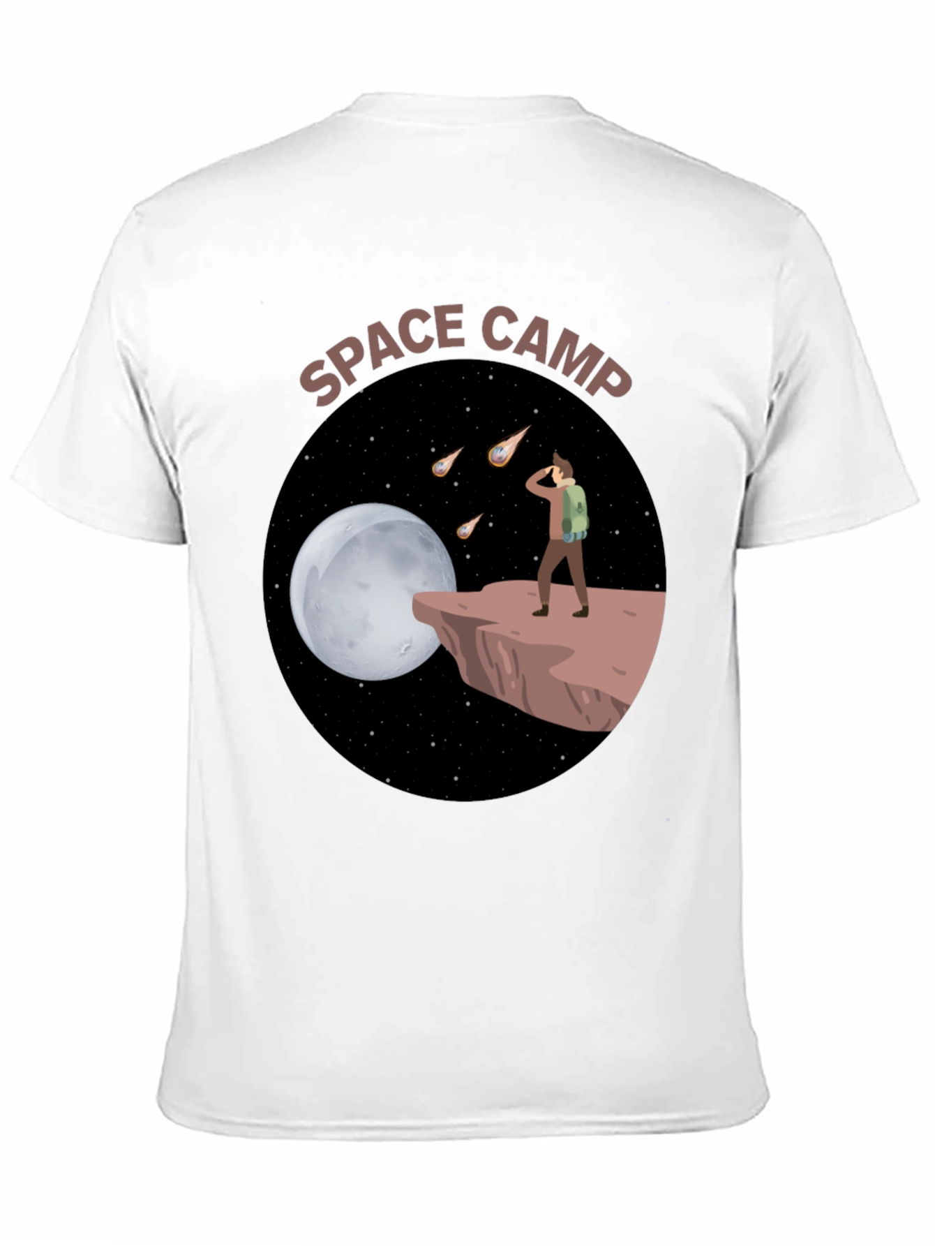 Space Camp Graphic Tee - Explore the Cosmos!