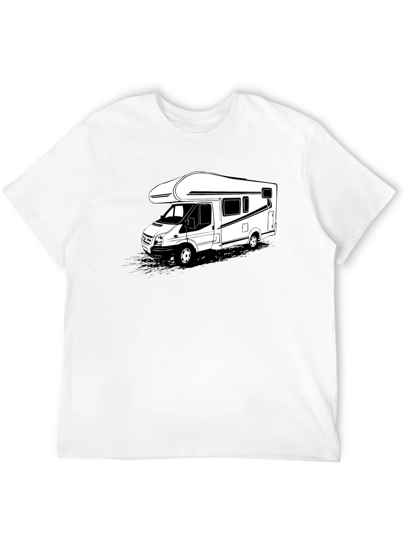 Camper Van Graphic Tee - Black T-Shirt