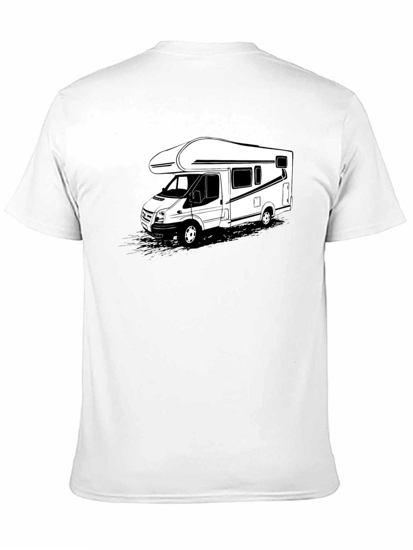 Camper Van Graphic Tee - Black T-Shirt