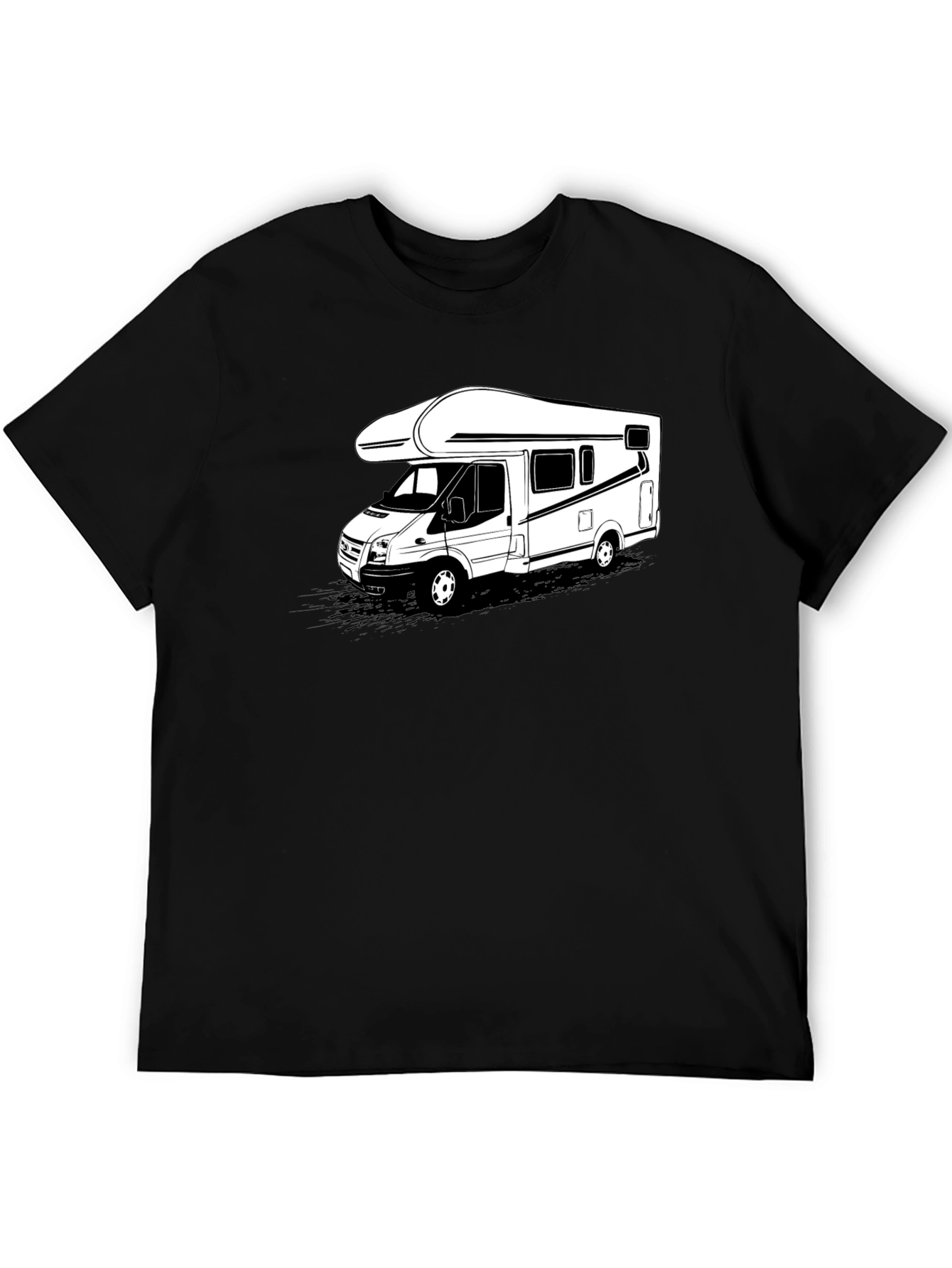 Camper Van Graphic Tee - Black T-Shirt