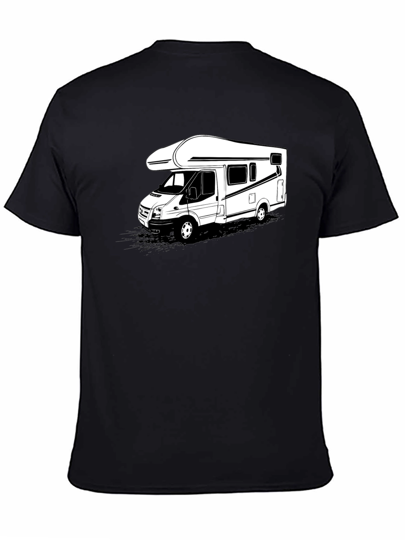 Camper Van Graphic Tee - Black T-Shirt
