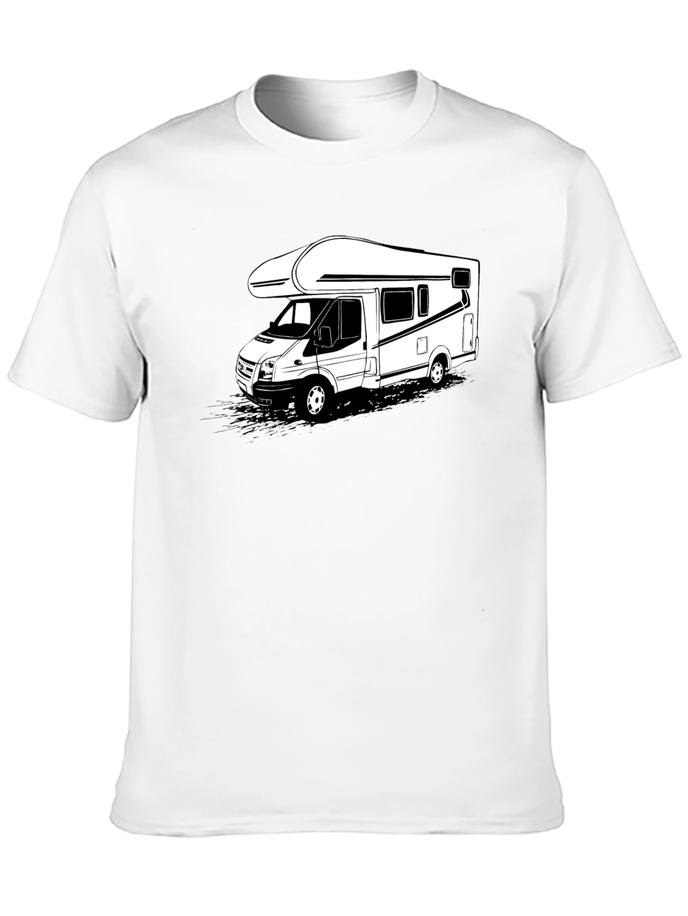 Camper Van Graphic Tee - Black T-Shirt