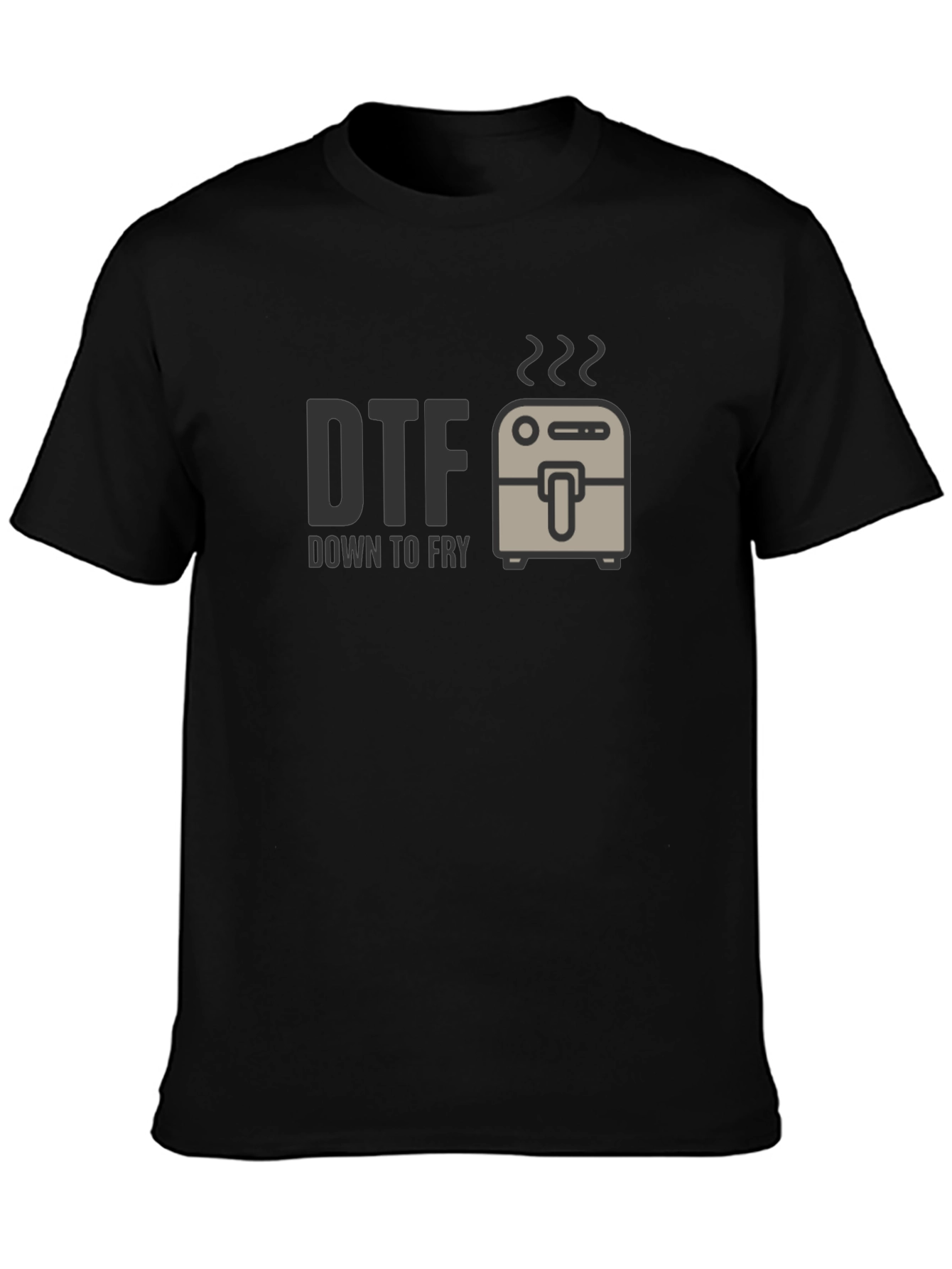Down to Fry T-Shirt - DTF Funny Foodie Tee