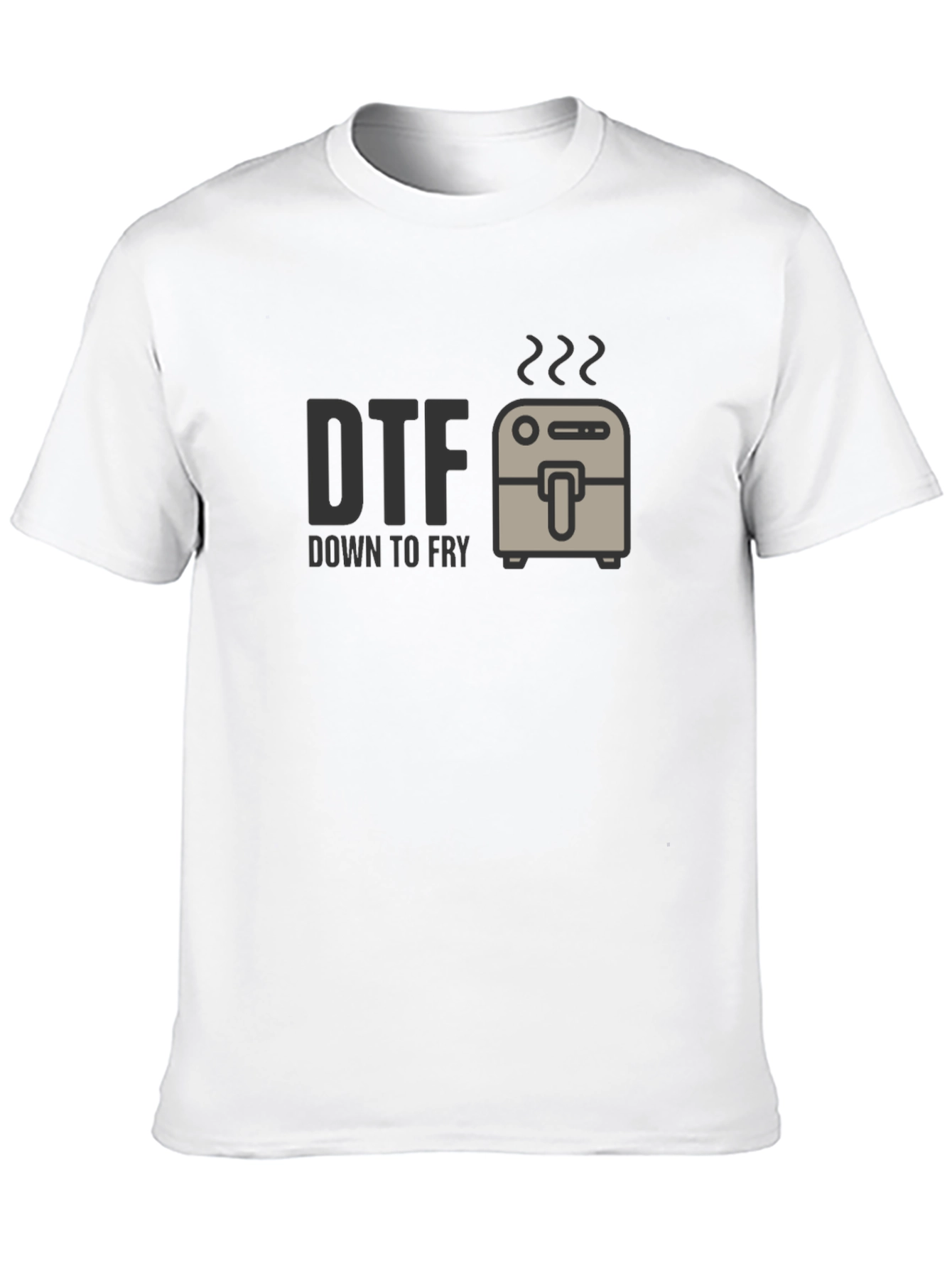 Down to Fry T-Shirt - DTF Funny Foodie Tee