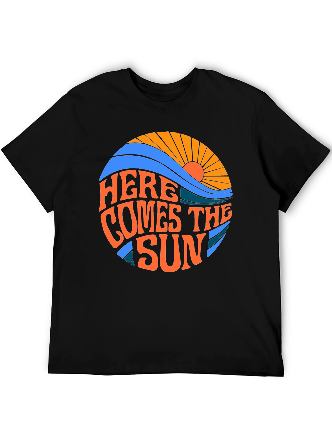 Retro Here Comes The Sun Graphic Tee